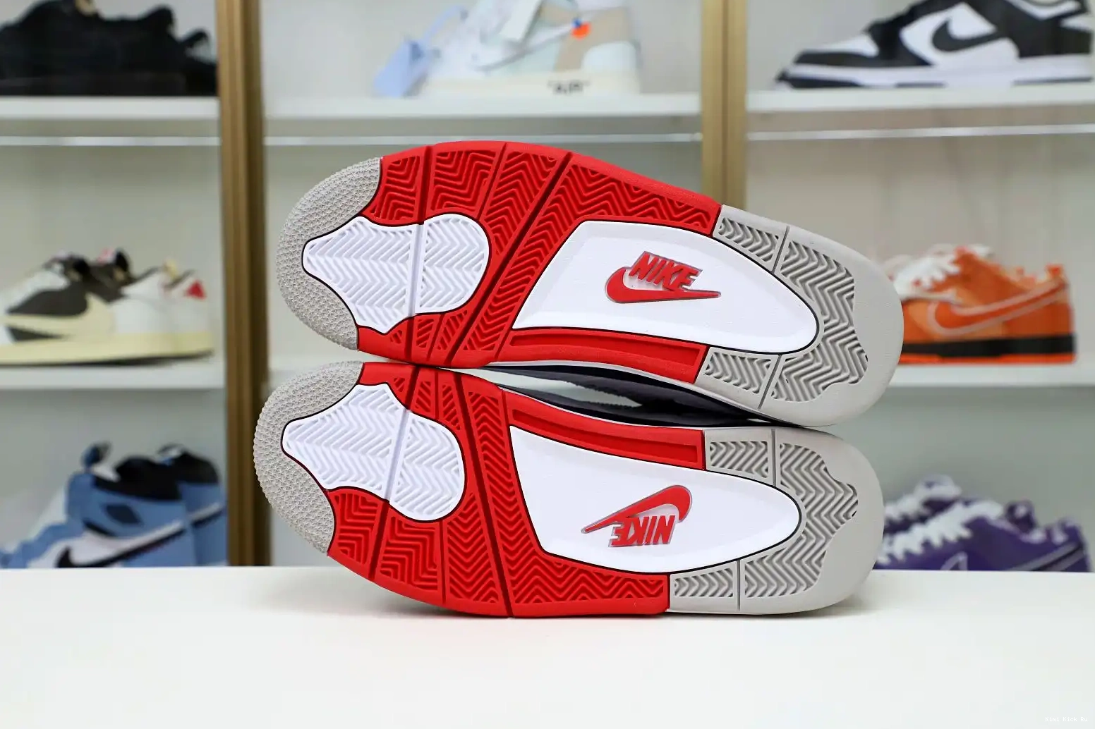 2012 'FIRE RED' AIR Kimikick JORDAN 4 RETRO 0804